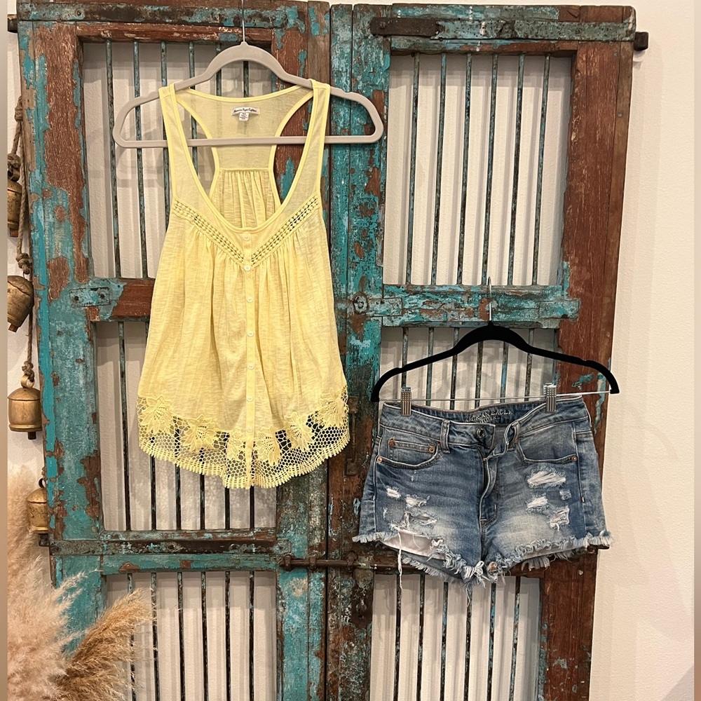 AE TANK/JEANS SET